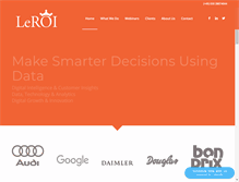 Tablet Screenshot of leroi-consulting.com